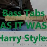 Harry Styles As It Was Bass