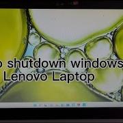 Lenovo Shutdown