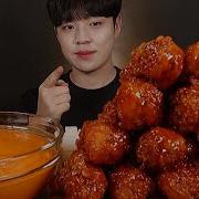 Asmr Bbq Korean Fried Sweet Chicken Mukbang