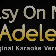 Karaoke Instrumental Easy On Me