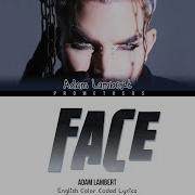 Adam Lambert Face