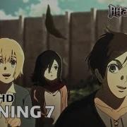 Attack On Titan Opening 7 4K 60Fps Creditless Cc