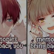 Nightcore Memories Lyrics