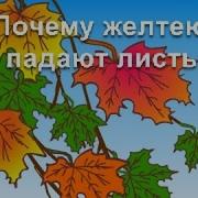 Почему Почему Жёлтый Лист Летает Потому Что Уже Осень