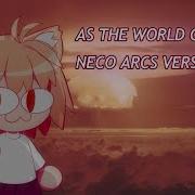 Neco Arc Ai Cover As The World Caves In