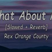 Rex Orange County What About Me Slowed