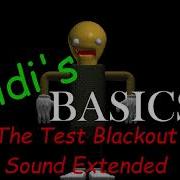 Baldi S Basics Plus The Test Blackout Music