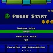 Press Start Geometry Dash