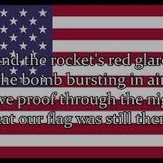 Rare National Anthem Of Usa