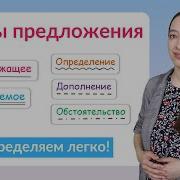 Члены Предложения 3 Класс