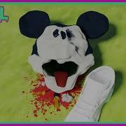 Mickey Mouse Gets Stomped On