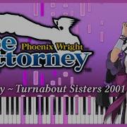 Maya Fey Turnabout Sisters Theme 2001 Phoenix Wright Ace Attorney Piano Cover