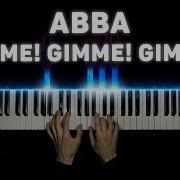 Abba Gimme Gimme На Пианино