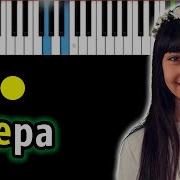 Дениза Хекилаева Вера Cover Валерий Меладзе Piano Tutorial Разбор