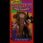 Disney Sing Along Songs Let S Go To The Circus