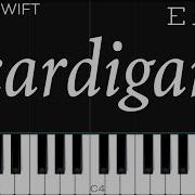 Taylor Swift Cardigan Piano