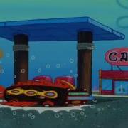 Spongebob Fueling The Bus