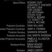 Men In Black End Credits Edited