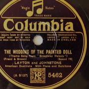 The Wedding Of The Painted Doll By Layton And Johnstone 1929