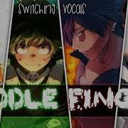 Nightcore Middle Finger Switching Vocals Lyrics