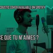 Est Ce Que Tu M Aimes Gims Zerø Cover With Lyrics