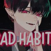 Nightcore Bad Habits But It Hits Different Lyrics