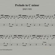 Bach Prelude In C Minor