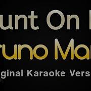 Count On Me Bruno Mars Karaoke