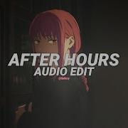 After Hours Edit Audio