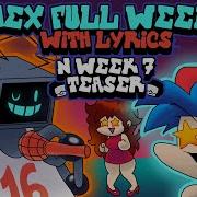 Fnf Hex Full Week With Lyrics