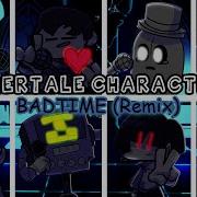 Fnf Badtime But Undertale Character Sings It