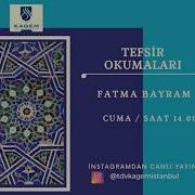 Tefsi R Dersi 7 Fatma Bayram