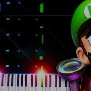 Luigi S Mansion 2 Dark Moon Library Piano