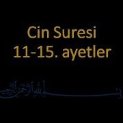 Cin Suresi 11 15 Ayetler Ezberle 10 Tekrar