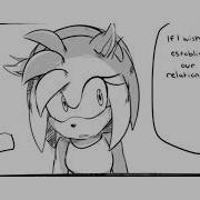 Amy And Shadow Reuploaded Redudded Shadamy Comic