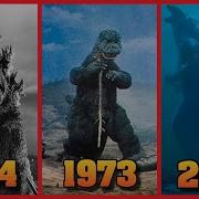 Godzilla Roar Evolution 1954 To 2014