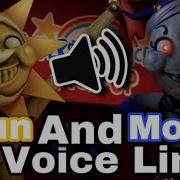 Sundrop Moondrop Voice Lines Five Nights At Freddy S Security Breach