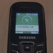 Samsung E1200 Incoming Call