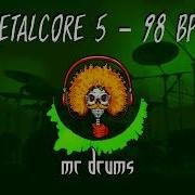 Metalcore Drums 98 Bpm