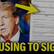 Trump Refuses To Sign The Key Doc Before Swear In