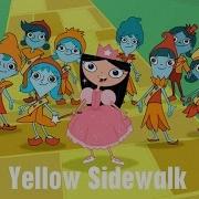 Yellow Sidewalk Phineas And Ferb