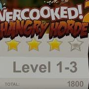 Overcooked 2 Night Of The Hangry Horde Level 1 3 4 Stars Co Op