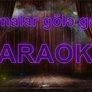 Turnalar Gölə Gəldi Karaoke