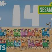 Sesame Street 14 Trains