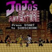 Jojo S Biz Adventure Opening 3 8 Bit