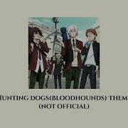 Hunting Dogs Bloodhounds Theme