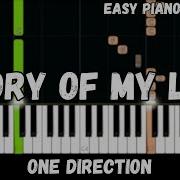 Story Of My Life One Direction Piano