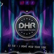 Dj Ter I Dont Need Your Love Dhr 2023