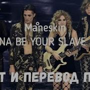 I Wanna Be Your Slave Перевод