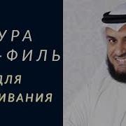 Сура Аль Филь Аламтарокайфа В Hd Для Заучивания Шейх Мишари Рашид Аль